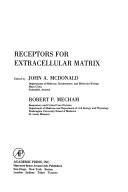 Cover of: Receptors for extracellular matrix