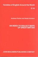 Cover of: index to dialect maps of Great Britain