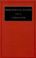 Developmental biology by E. Edward Bittar