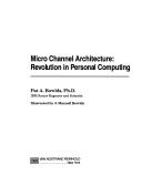 Cover of: Micro channel architecture: revolution in personal computing