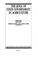 Cover of: The Role of state government in agriculture