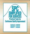 Cover of: SPC simplified for services: practical tools for continuous quality improvement