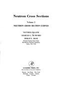 Cover of: Neutron cross section curves by Victoria McLane, Victoria McLane