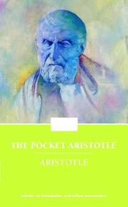 Cover of: Pocket Aristotle (Enriched Classics) by Aristotle