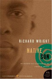 Cover of: Native son by Richard Wright