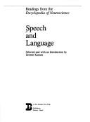 Cover of: Speech and language