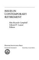 Cover of: Issues in contemporary retirement