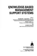 Cover of: Knowledge-based management support systems | 