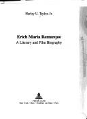 Cover of: Erich Maria Remarque: a literary and film biography