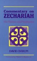 Cover of: Commentary on Zechariah by David Baron