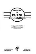 Handbook of patient education by Ann Haggard