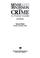 Cover of: Sense and nonsense about crime