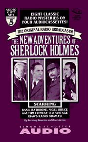 Cover of: The New Adventures of Sherlock Holmes, Vol. 5 : The Original Radio Broadcasts!