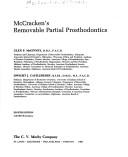 Removable partial prosthodontics by William Lionel McCracken