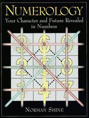Cover of: Numerology by Norman Shine