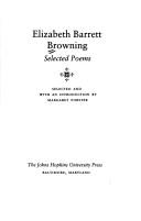 Cover of: Elizabeth Barrett Browning by Elizabeth Barrett Browning
