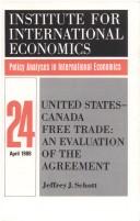 Cover of: United States-Canada free trade: an evaluation of the agreement