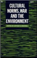 Cover of: Cultural norms, war and the environment