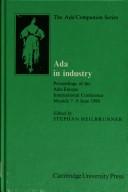 Cover of: Ada in industry | Ada-Europe International Conference (1988 Munich, Germany)