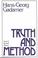 Cover of: Truth and method