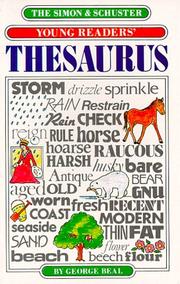 Cover of: The Simon & Schuster Young Readers' Illustrated Thesaurus