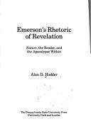 Cover of: Emerson's rhetoric of revelation: Nature, the reader, and the apocalypse within