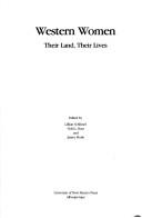 Cover of: Western women: their land, their lives