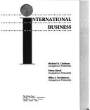 Cover of: International business by Michael R. Czinkota