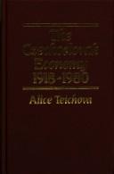 The Czechoslovak economy, 1918-1980 by Alice Teichova