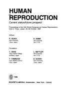 Cover of: Human reproduction by World Congress on Human Reproduction