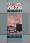 Cover of: Australian science in the making | 