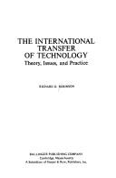 Cover of: The international transfer of technology: theory, issues, and practice