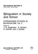 Cover of: Bilingualism in society and school