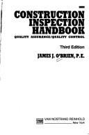 Cover of: Construction inspection handbook by James Jerome O'Brien