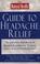 Cover of: The natural health guide to headache relief