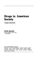 Cover of: Drugs in American society