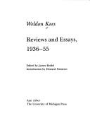 Cover of: Reviews and essays, 1936-55