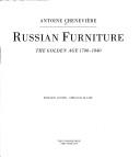 Cover of: Russian furniture by Antoine Chenevière