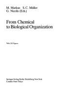 Cover of: From chemical to biological organization