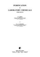 Cover of: Purification of laboratory chemicals by Perrin, D. D.