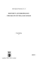 Cover of: History's anthropology: the death of William Gooch