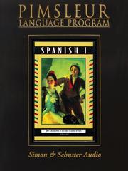 Cover of: Spanish I - 1st Rev. Ed. (Comprehensive) | 