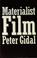 Cover of: Materialist film