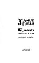 Cover of: A gamut of girls: memoir