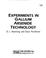 Cover of: Experiments in gallium arsenide technology