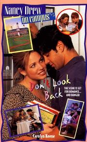 Cover of: Don't Look Back (Nancy Drew on Campus 3): Don't Look Back by Michael J. Bugeja