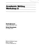 Cover of: Academic writing workshop II