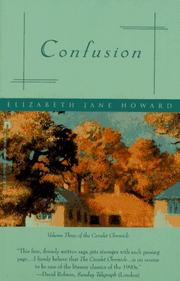 Cover of: Confusion (Cazalet Chronicle, Vol 3) by Elizabeth Jane Howard