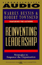 Cover of: REINVENTIING LEADERSHIP STRATEGIES TO EMPOWER THE: Strategies to Empower the Organization