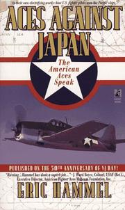 Cover of: Aces Against Japan by Eric Hammel